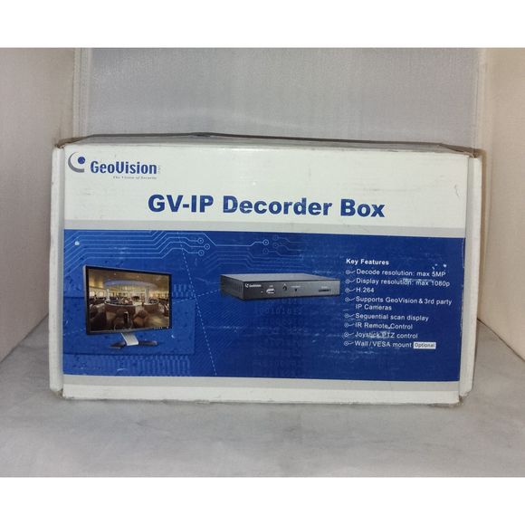 GeoVision GP-IP Decoder IP Camera Decoder with remote control - Picture 2 of 2
